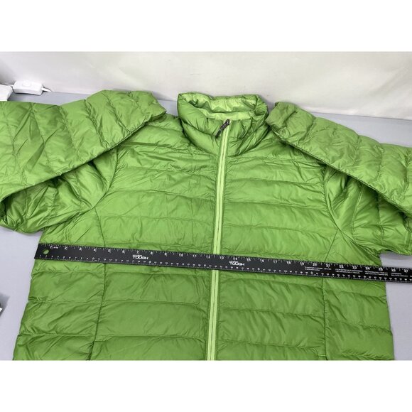 REI Co-op 650 Down Puffer Jacket Lightweight Full Zip Green Mens XL - Picture 7 of 10